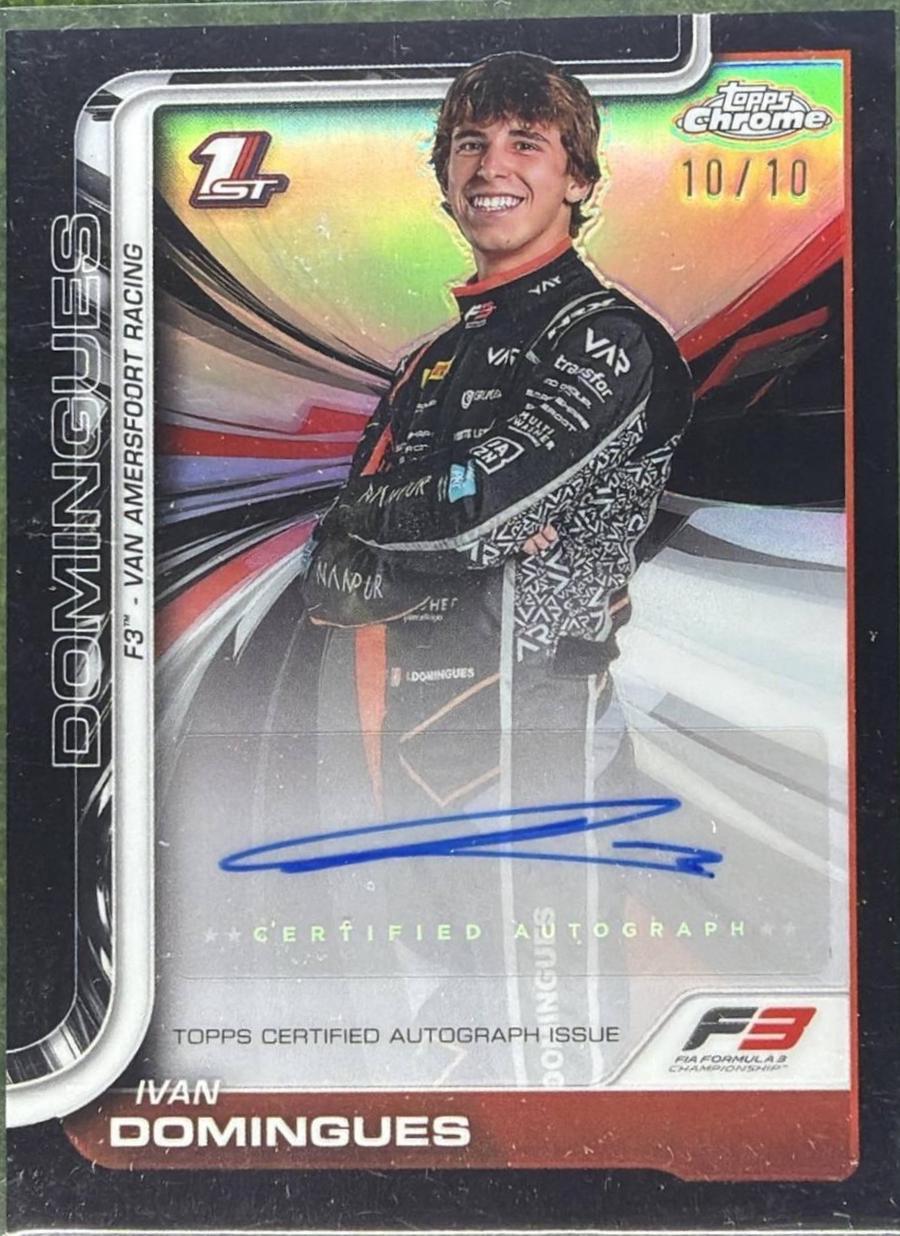 Ivan Domingues [Black Refractor] #CAC-DOM