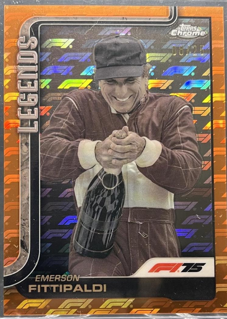 Emerson Fittipaldi [Orange Refractor] #152