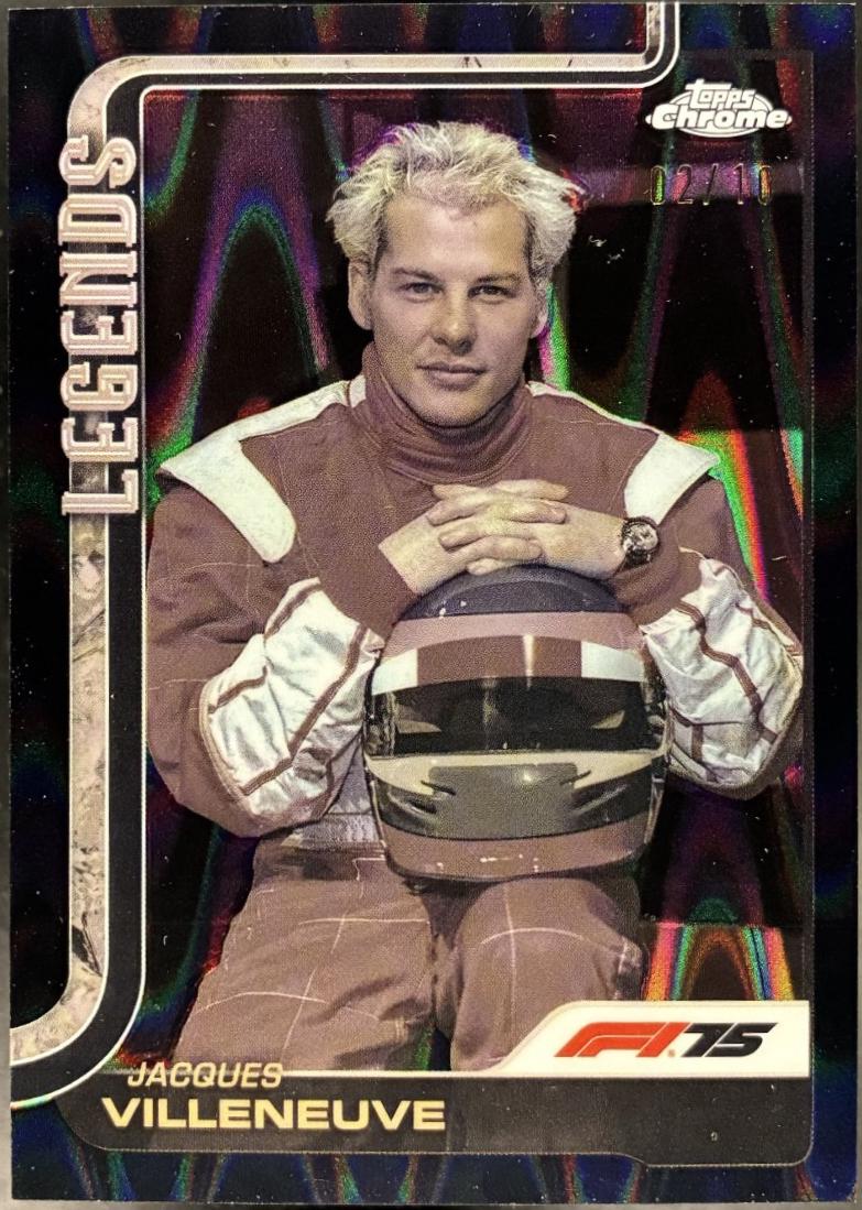 Jacques Villeneuve [Black RayWave Refractor] #163
