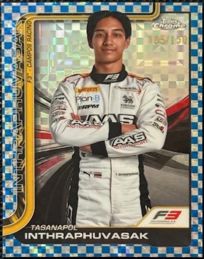 Tasanapol Inthraphuvasak [Blue Checker Flag Refractor] #53