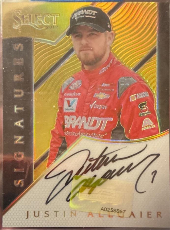 Justin Allgaier [Gold] #S-JA