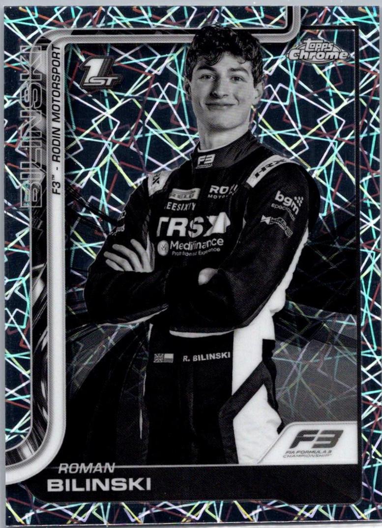 Roman Bilinski [Black White Lazer Refractor] #69