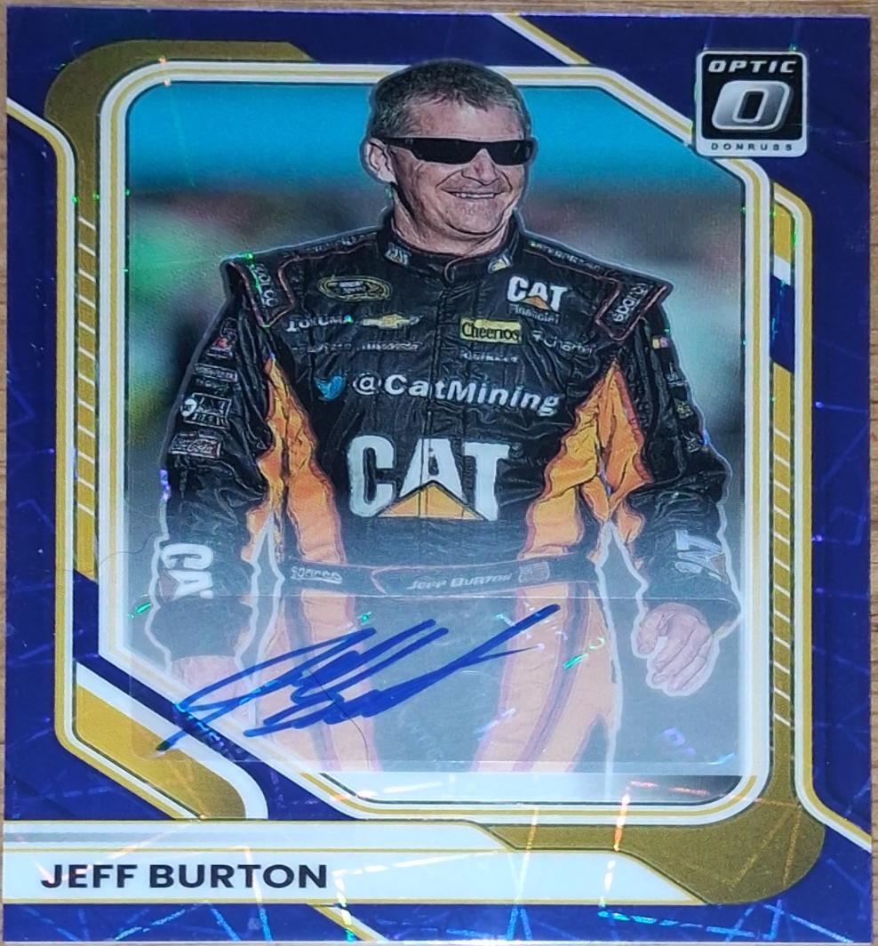 Jeff Burton [Blue Velocity Optic Signature] #63