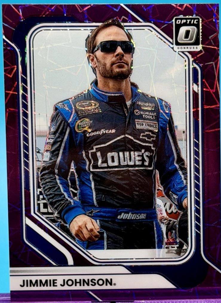 Jimmie Johnson [Purple Velocity Optic] #55