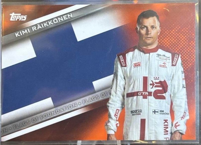 Kimi Raikkonen [Orange] #FF-KR