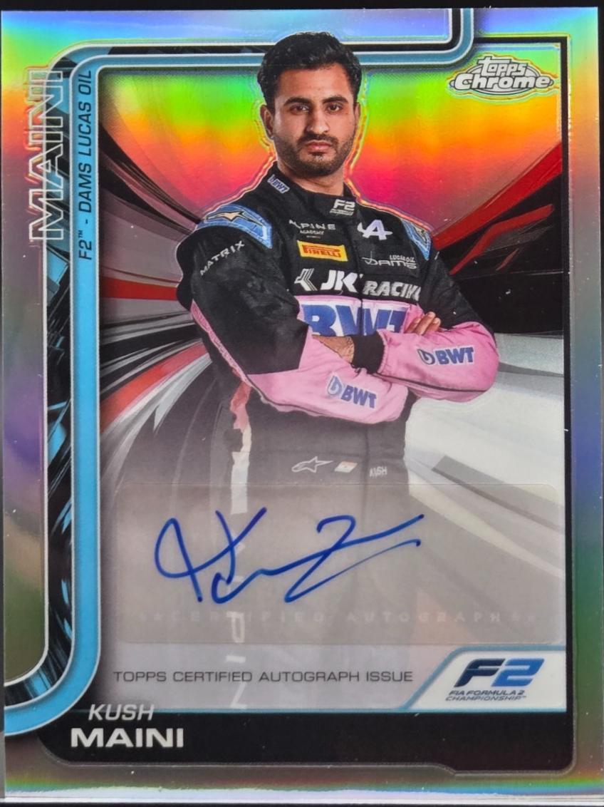 Kush Maini [RayWave Refractor] #CAC-MAI