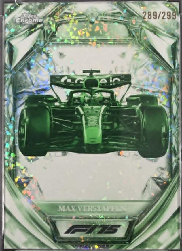 Max Verstappen [Purple Mini-Diamond Refractor] #D75-21