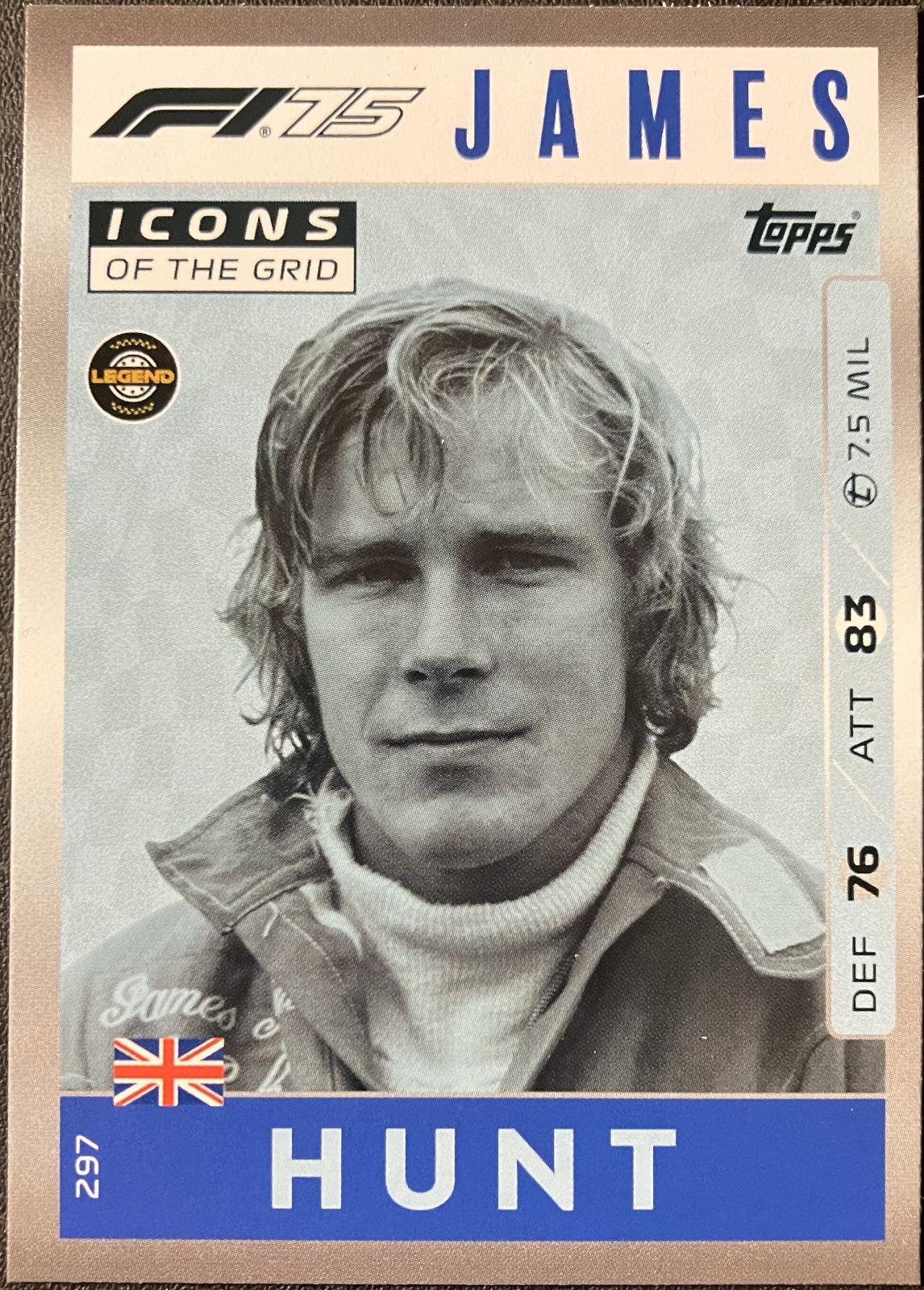 James Hunt #297