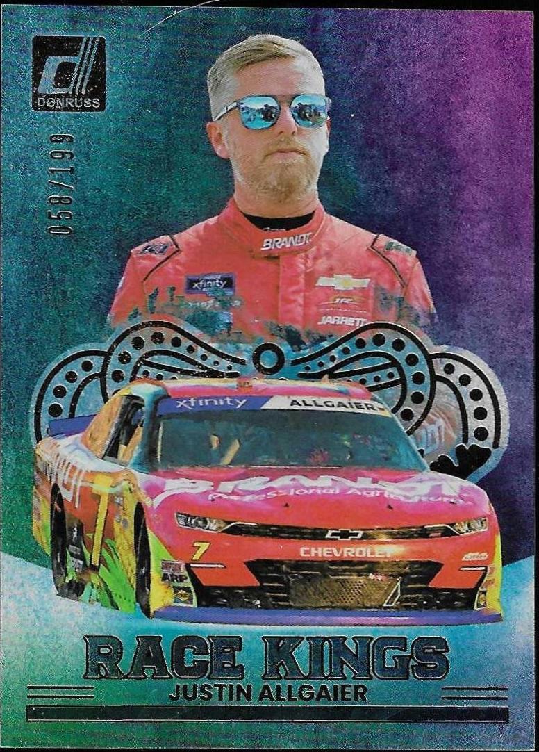Justin Allgaier [Diamond Plate] #15
