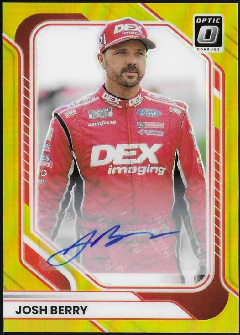 Josh Berry [Gold Optic Signature] #38