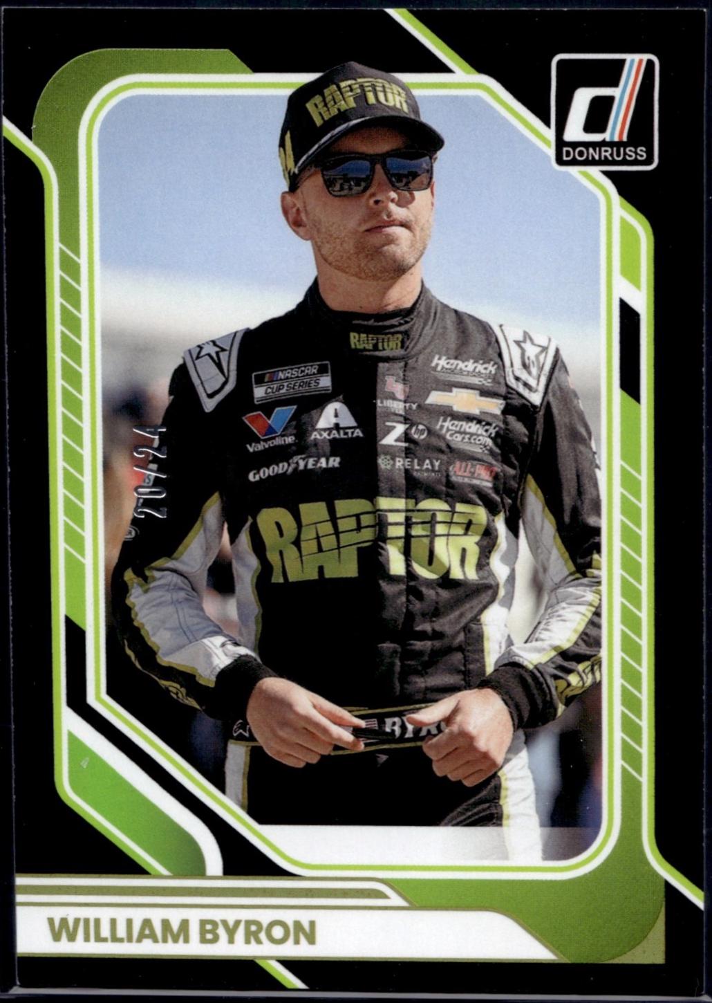 William Byron [Numbers] #22