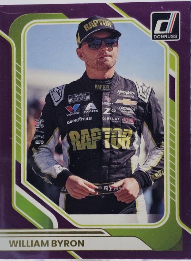 William Byron [Purple] #22