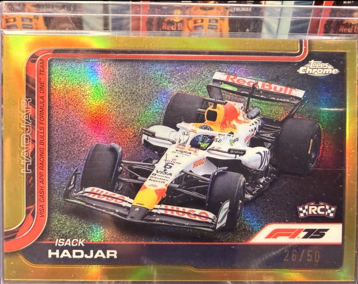 Isack Hadjar [Gold RayWave Refractor] #84