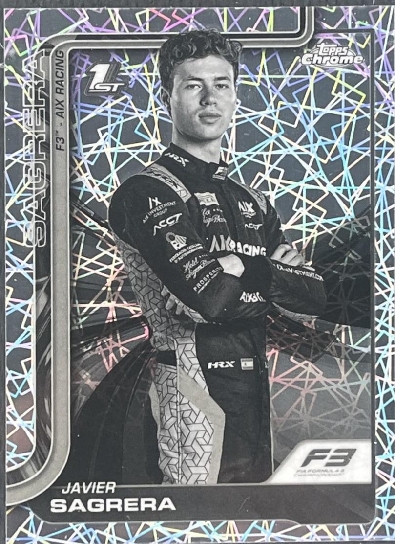 Javier Sagrera [Black White Lazer Refractor] #64