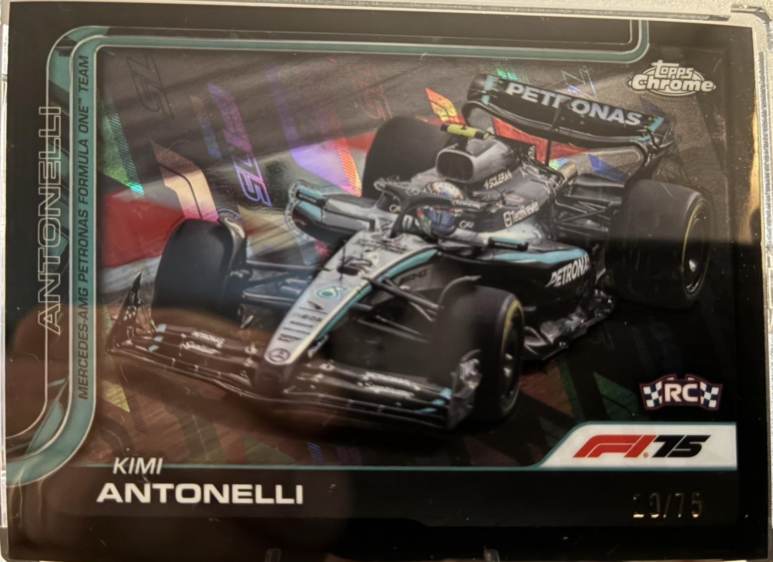 Kimi Antonelli [Black Refractor] #80