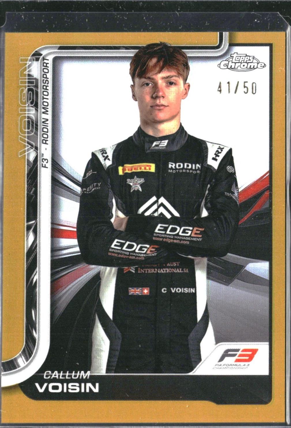 Callum Voisin [Gold Refractor] #67