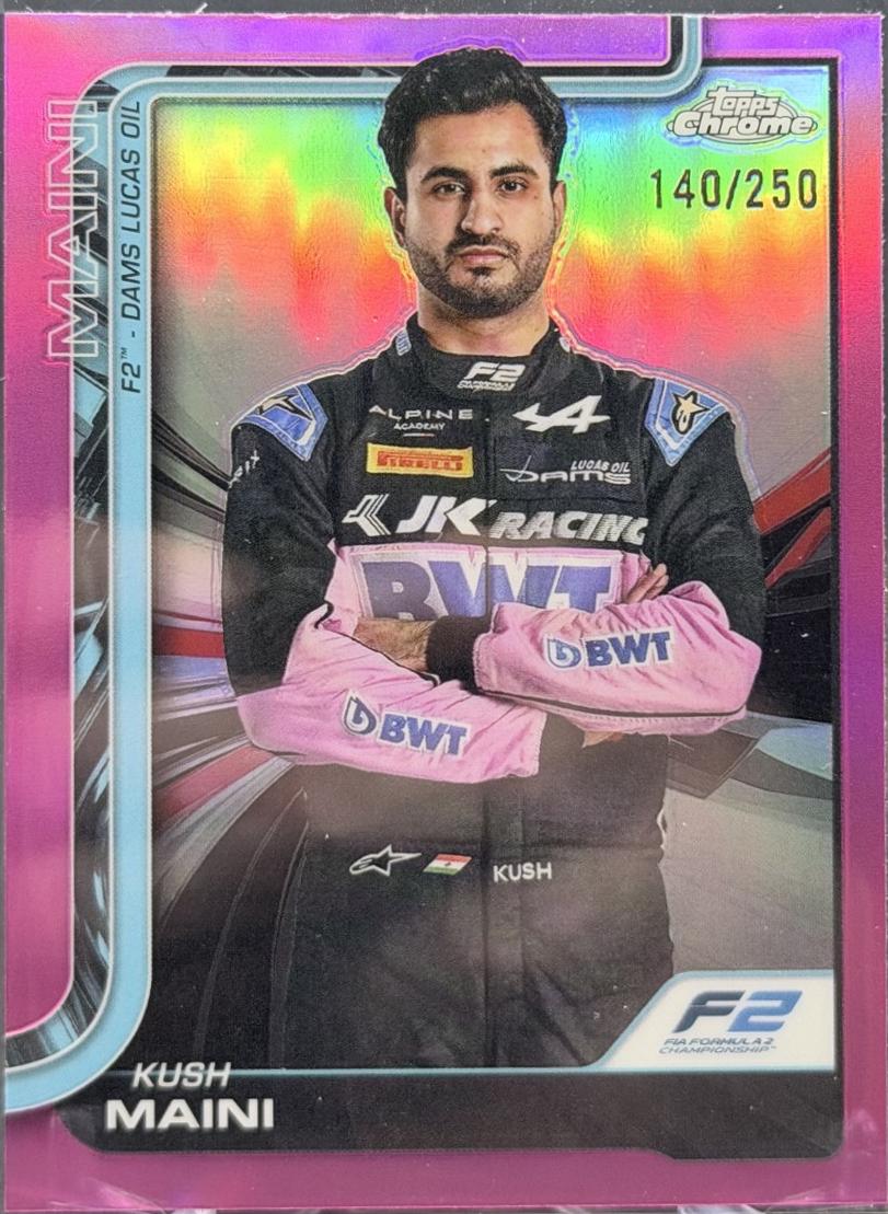 Kush Maini [Pink Refractor] #32
