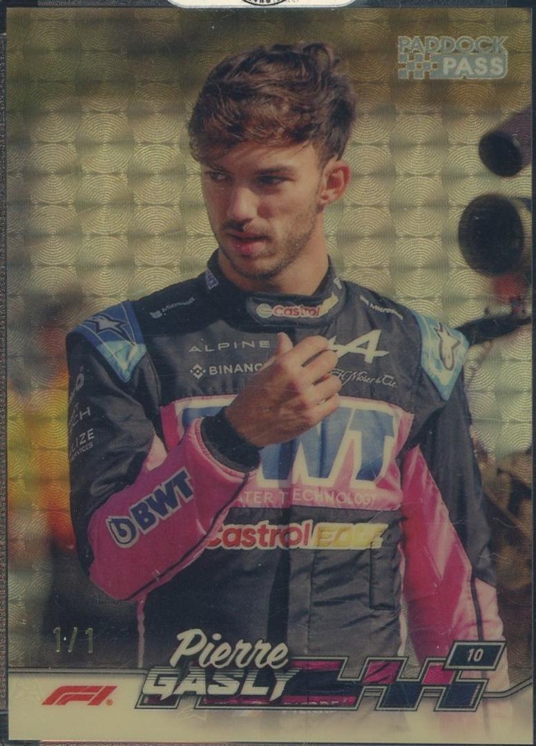 Pierre Gasly [Superfractor Chrome] #10