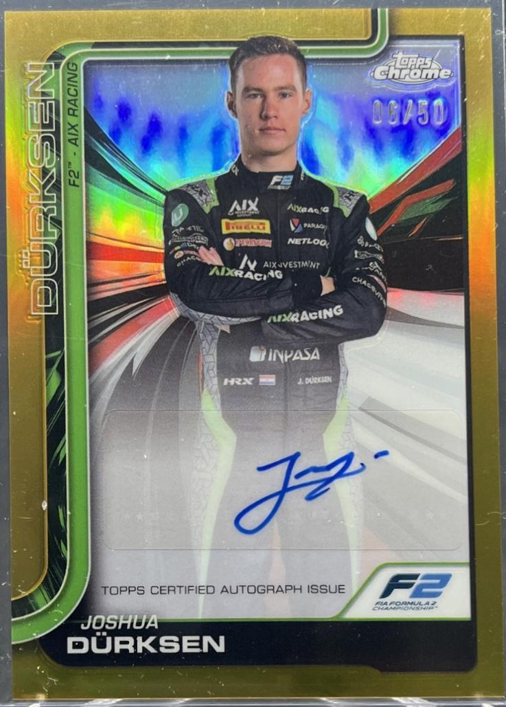 Joshua Durksen [Gold Refractor] #CAC-DUR