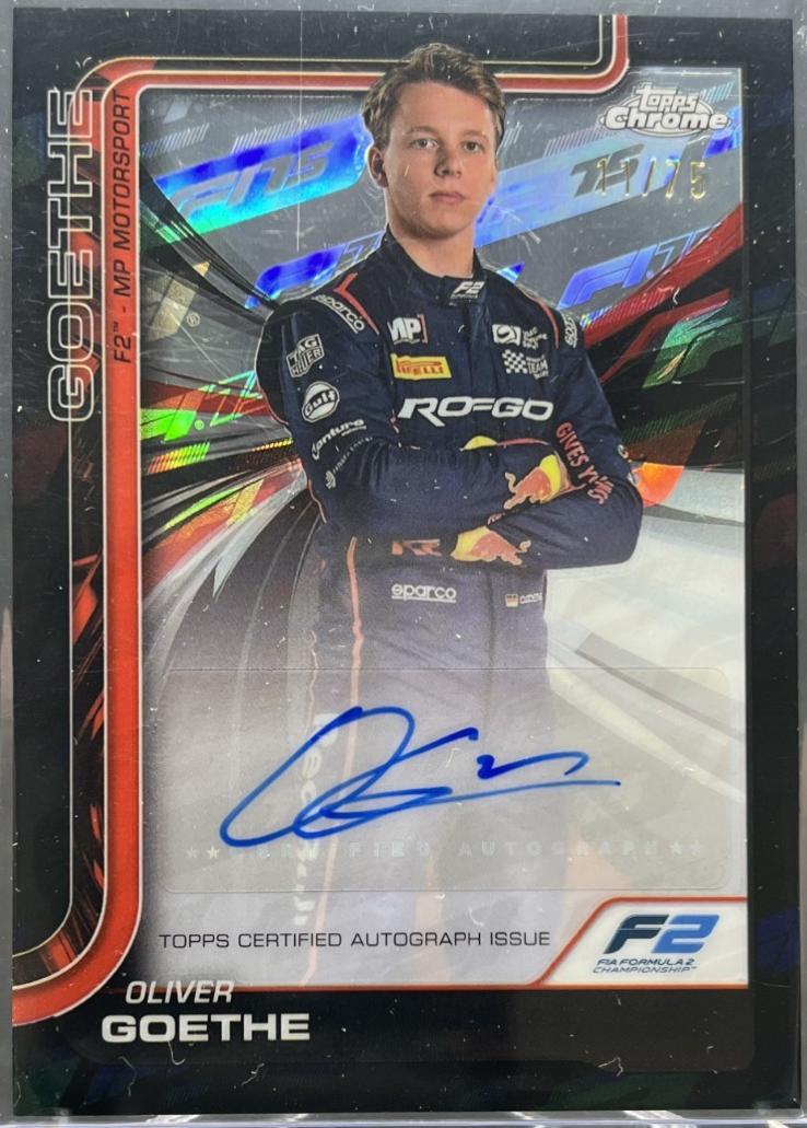 Oliver Goethe [75th Anniversary Refractor] #CAC-GOE