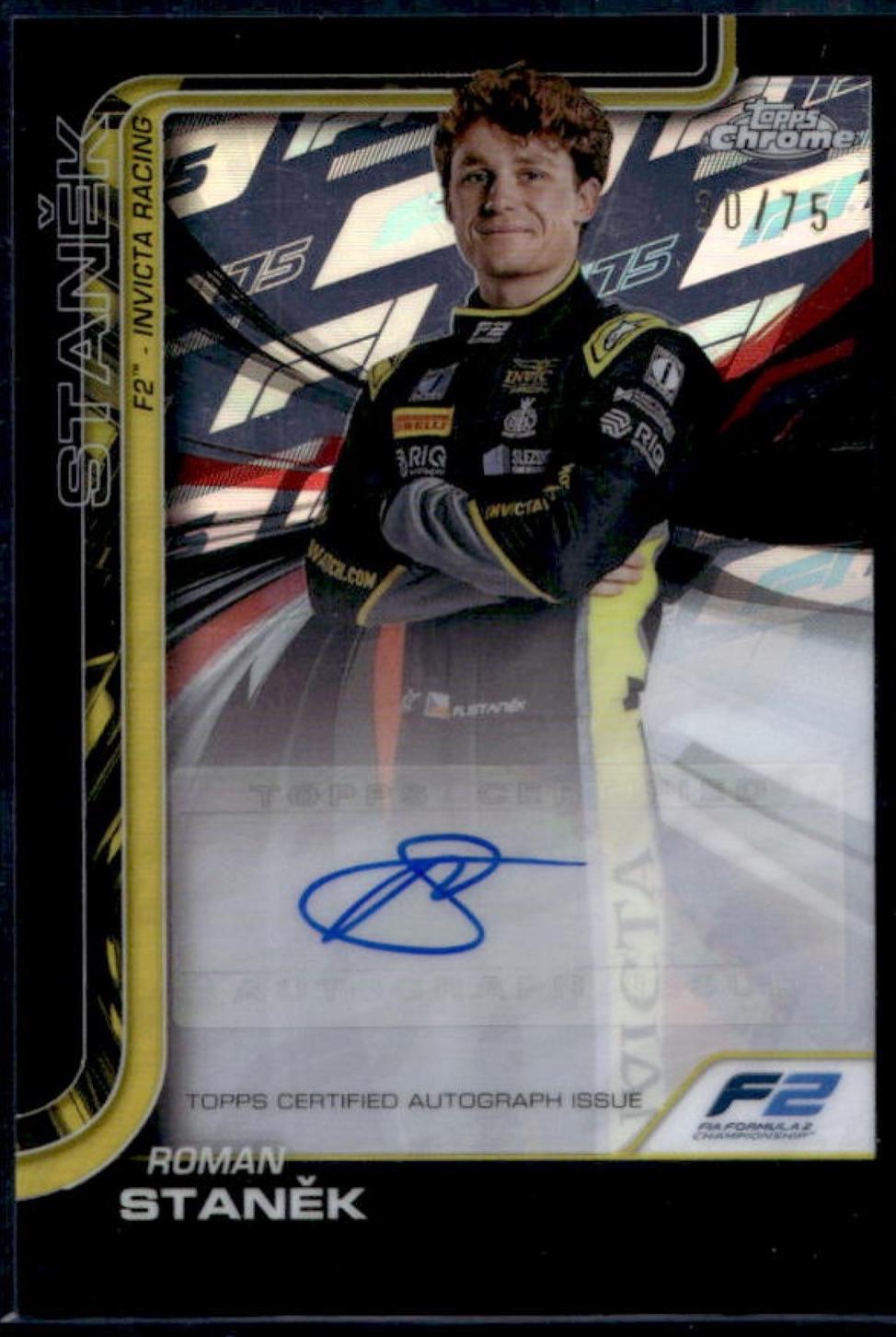 Roman Stanek [75th Anniversary Refractor] #CAC-STA