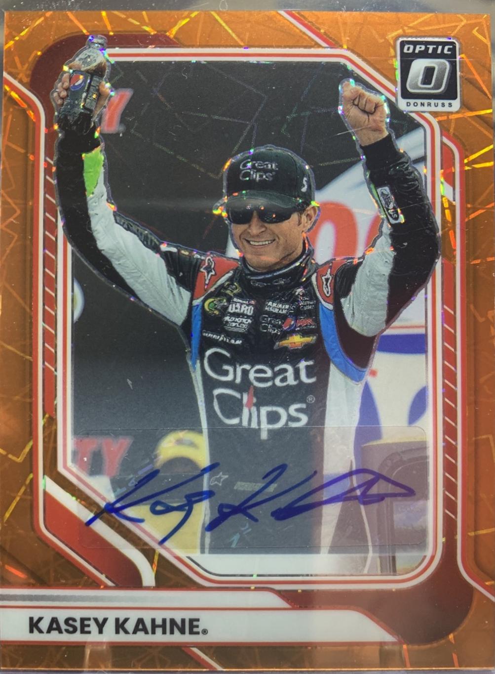 Kasey Kahne [Orange Velocity Optic Signature] #33