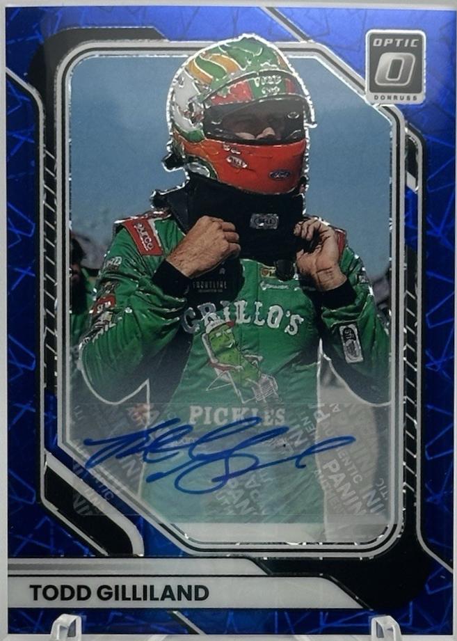 Todd Gilliland [Blue Velocity Optic Signature] #67