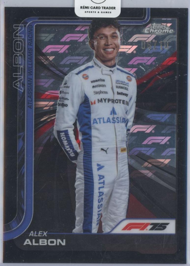 Alex Albon [Black Refractor] #17