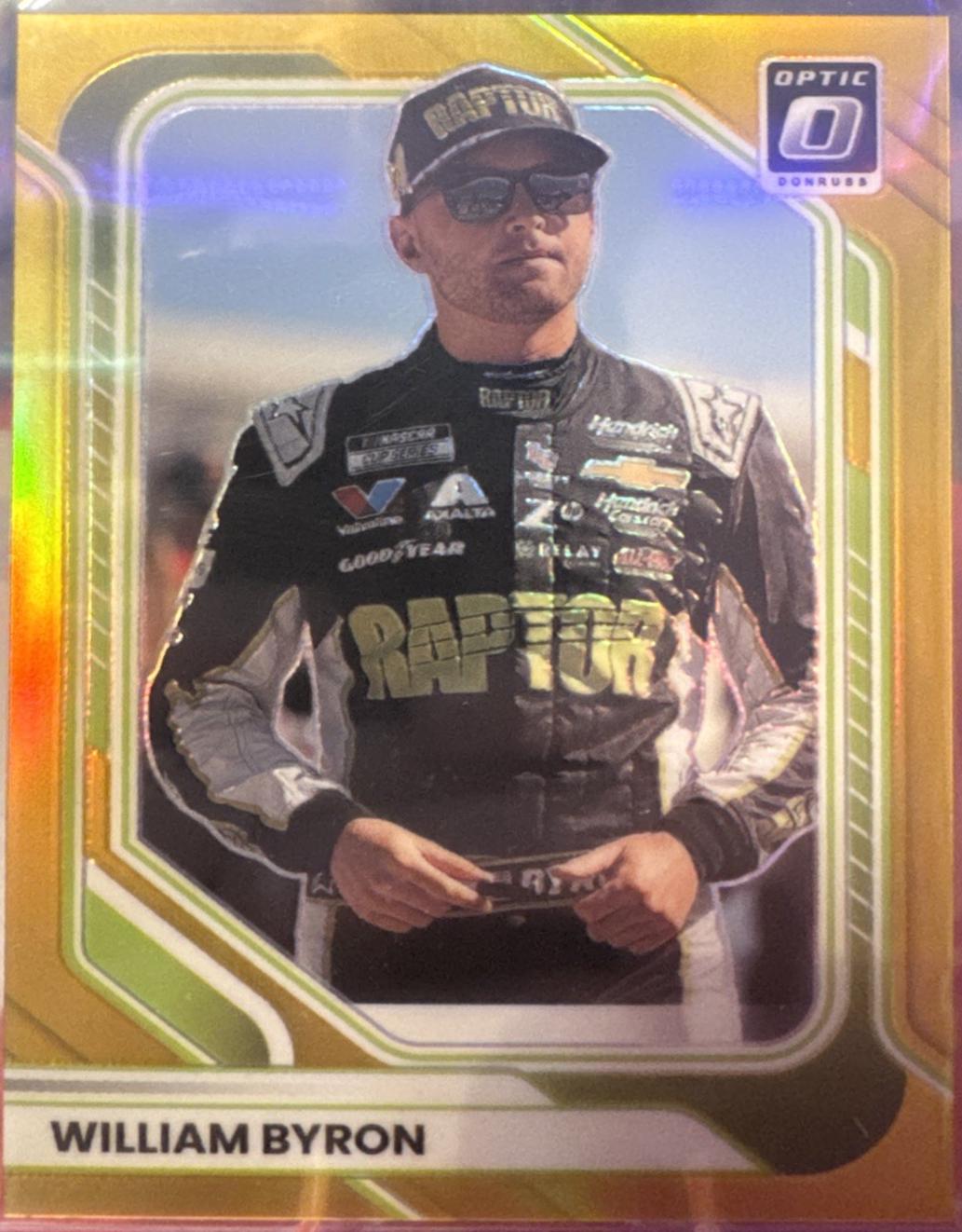 William Byron [Gold Optic] #22