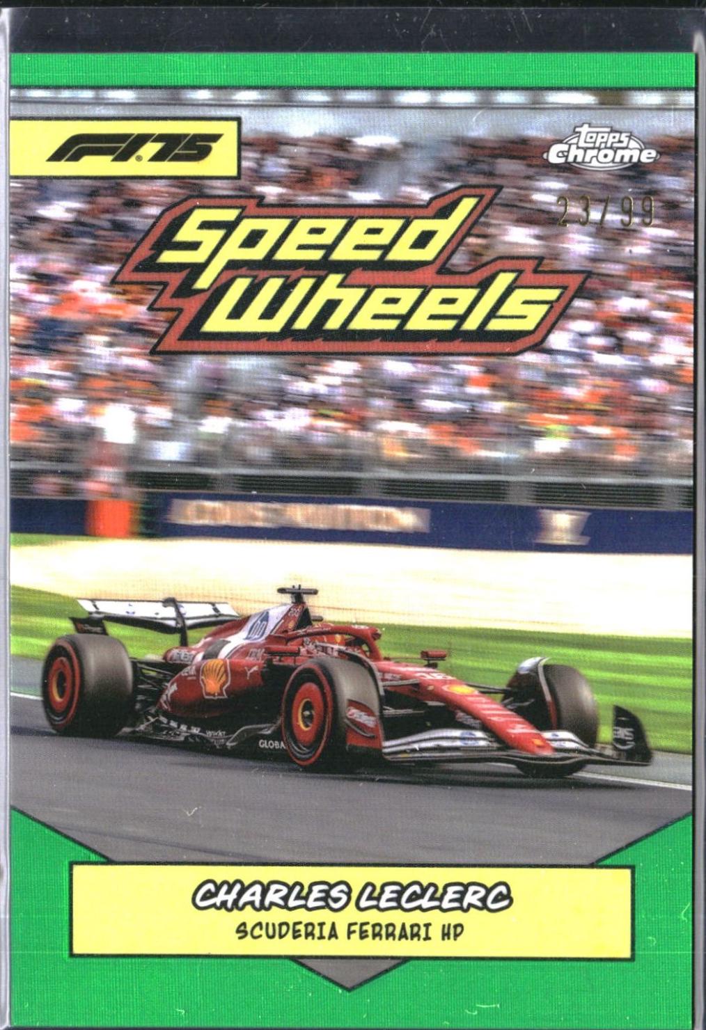 Charles Leclerc [Green Refractor] #75-SF