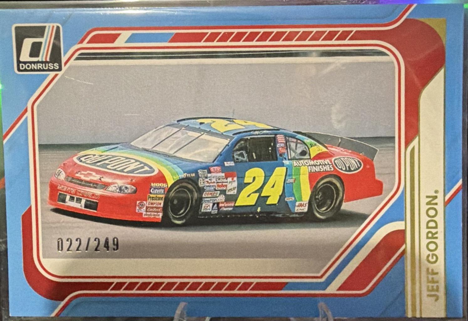 Jeff Gordon [Carolina Blue] #185