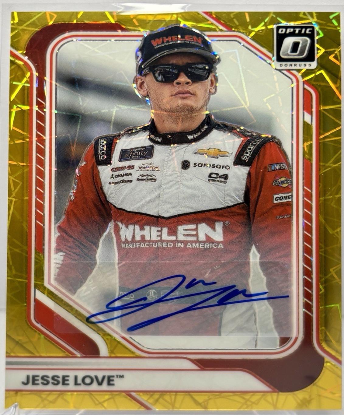 Jesse Love [Gold Optic Signature] #8