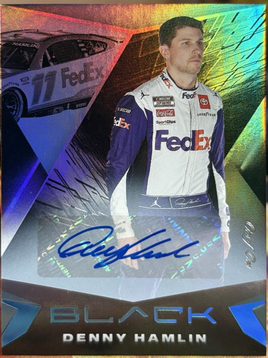 Denny Hamlin [Autograph] #6
