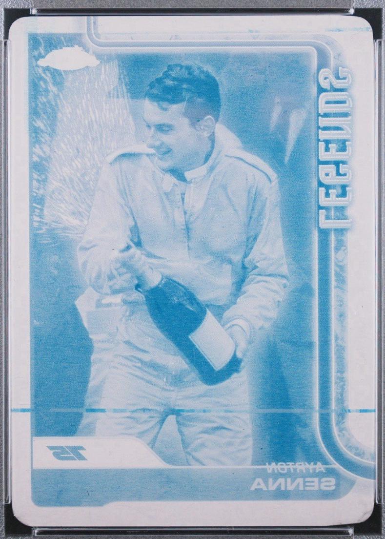 Ayrton Senna [Printing Plate] #162
