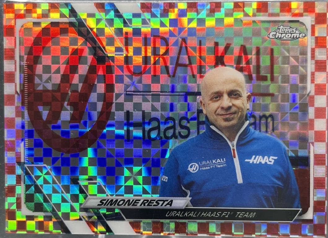 Simone Resta [Red Checker Flag] #93