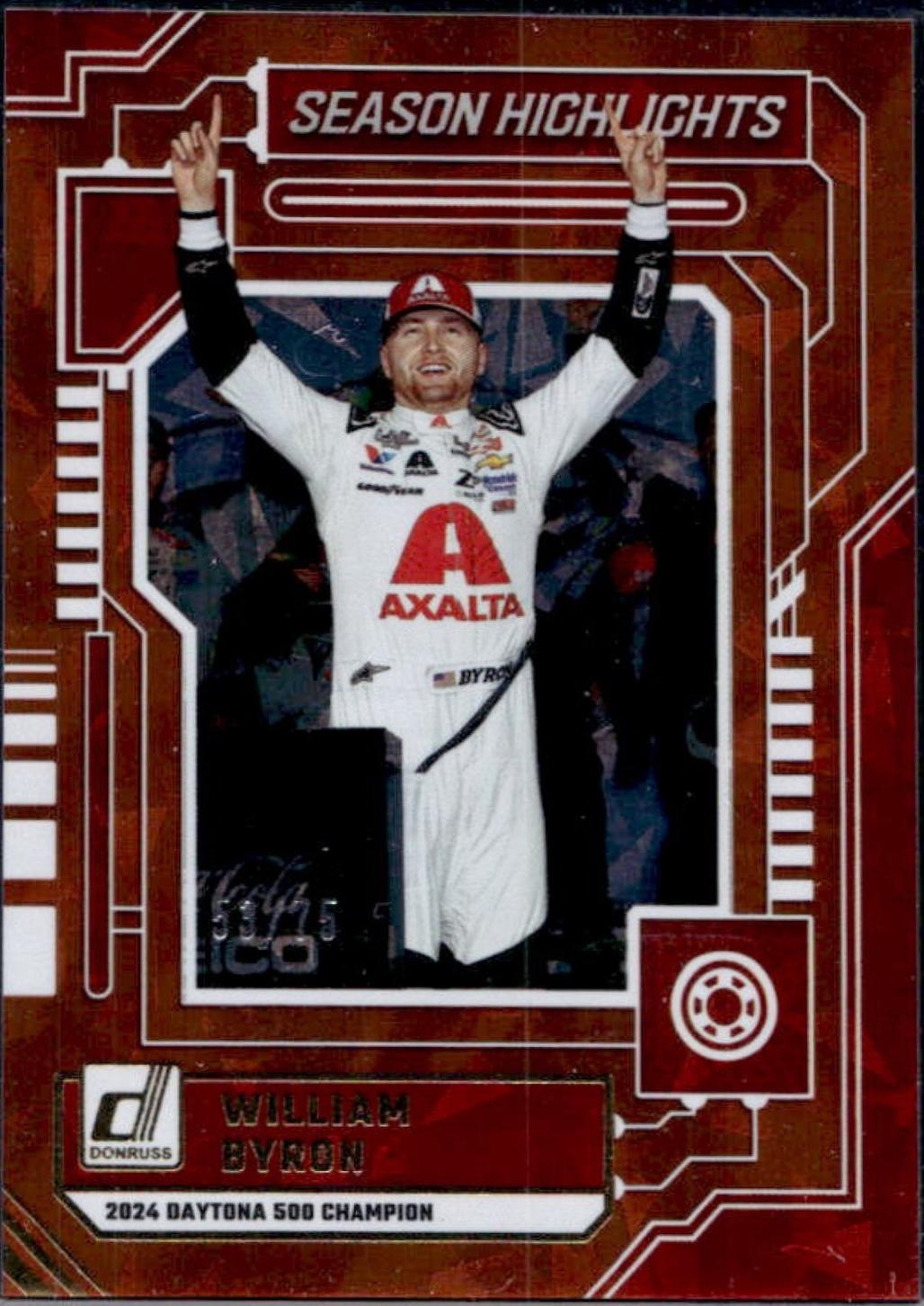 William Byron [Orange Ice] #8