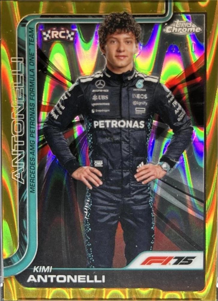 Kimi Antonelli [Gold RayWave Refractor] #8