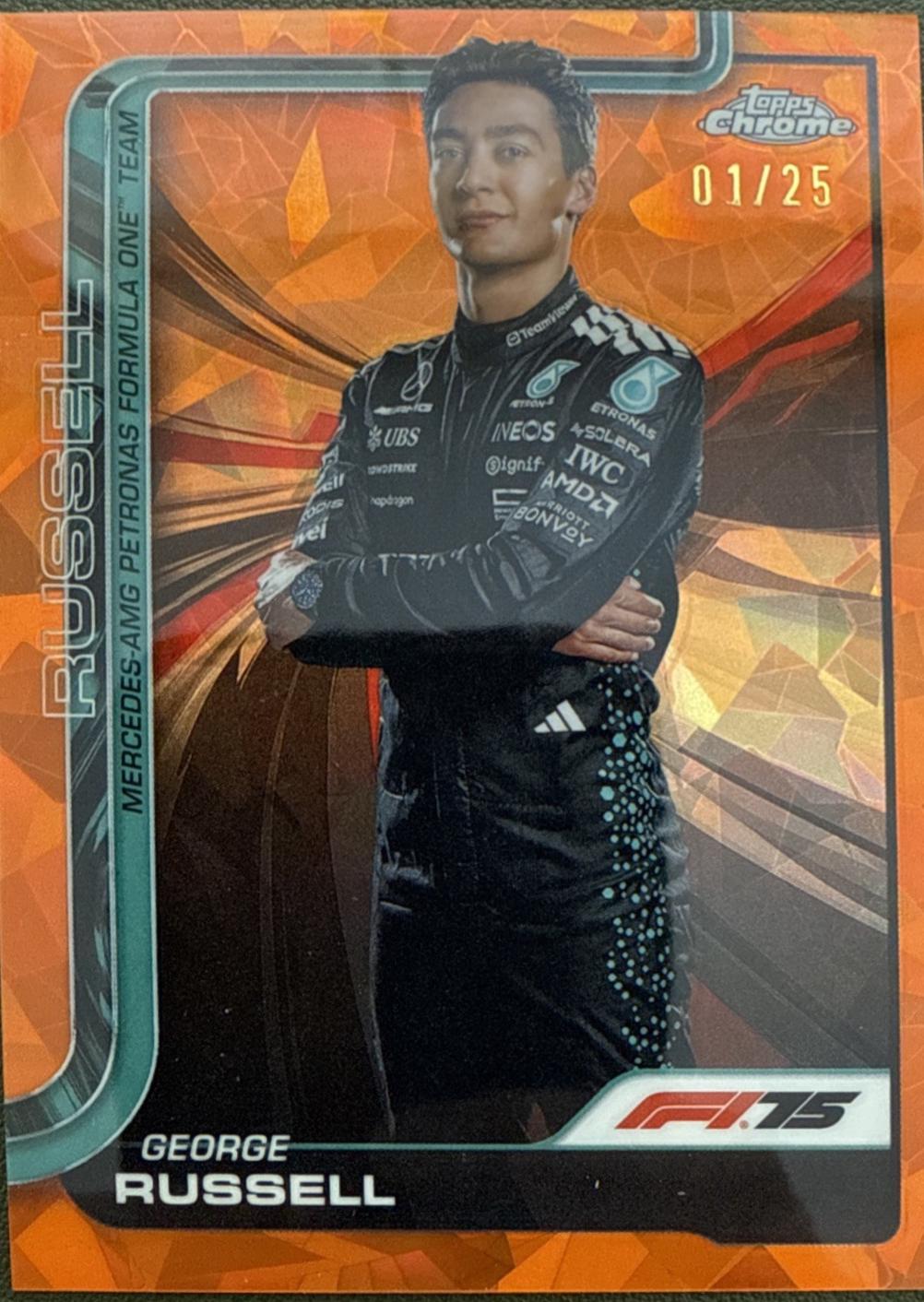 George Russell [Orange] #7