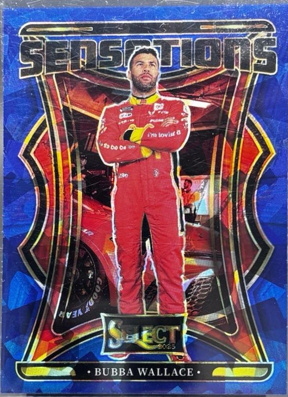 Bubba Wallace [Blue Ice Prizm] #17