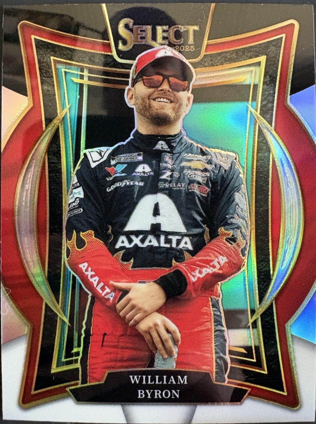 William Byron [Black White Prizm] #61