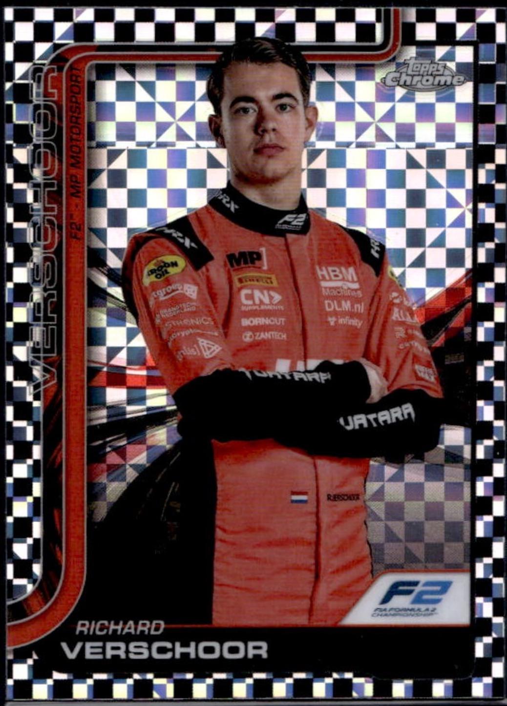 Richard Verschoor [Checker Flag Refractor] #25