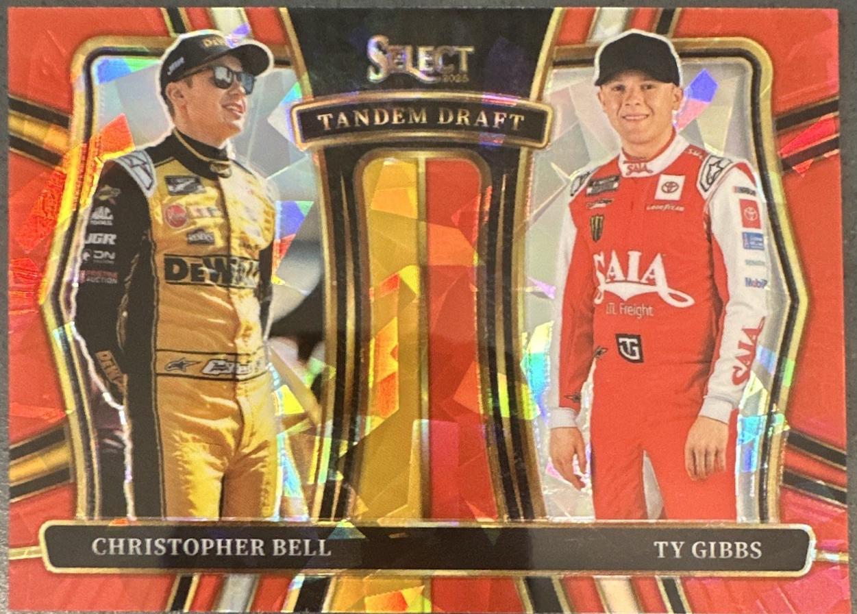 Christopher Bell / Ty Gibbs [Red Ice Prizm] #4