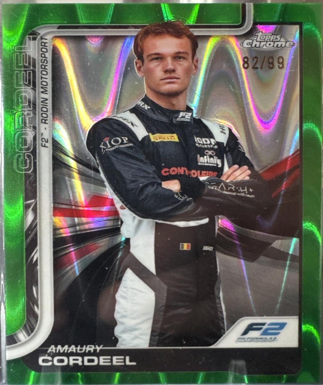 Amaury Cordeel [Green RayWave Refractor] #36