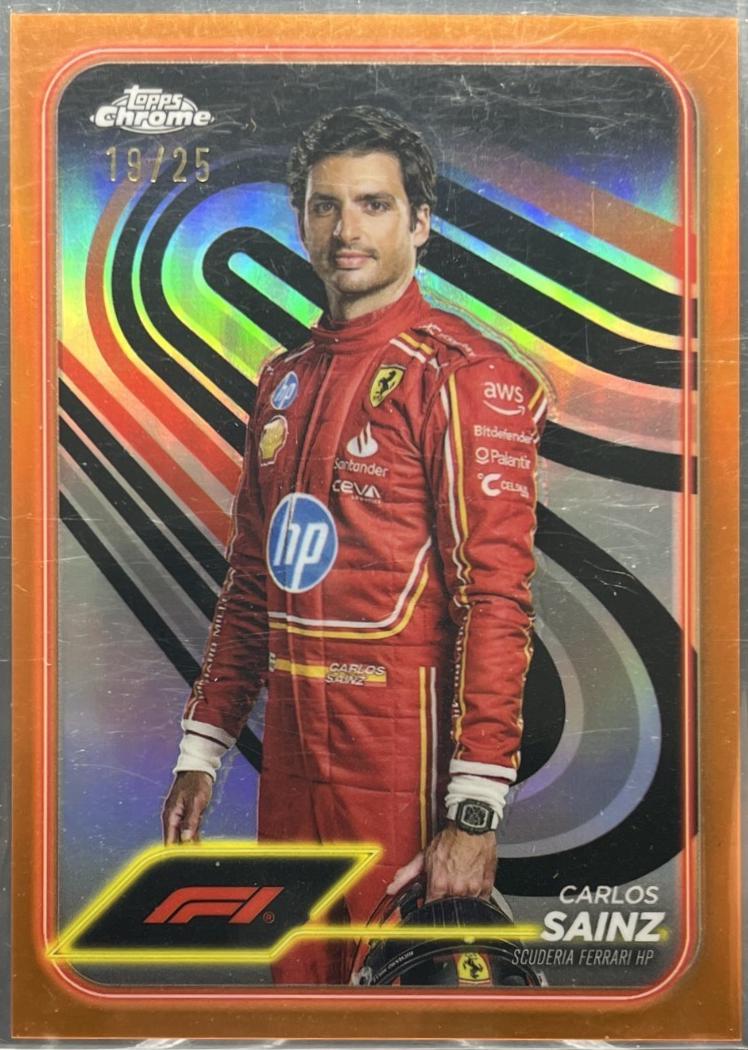 Carlos Sainz [Orange Refractor] #4