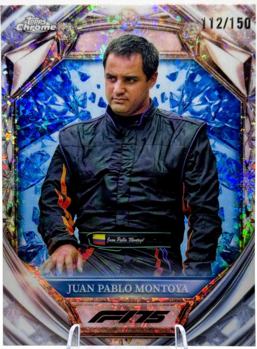 Juan Pablo Montoya [Blue Mini-Diamond Refractor] #D75-45