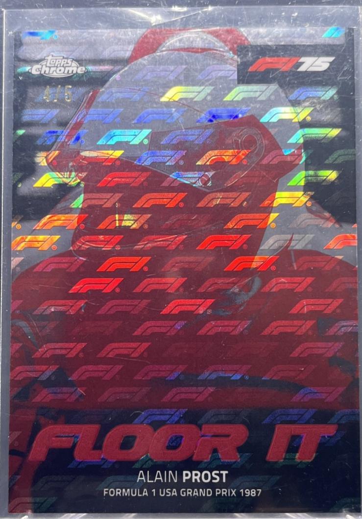 Alain Prost [Red Refractor] #FI-1