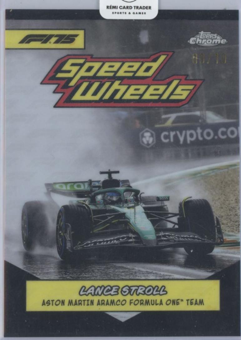 Lance Stroll [Black Refractor] #75-AM