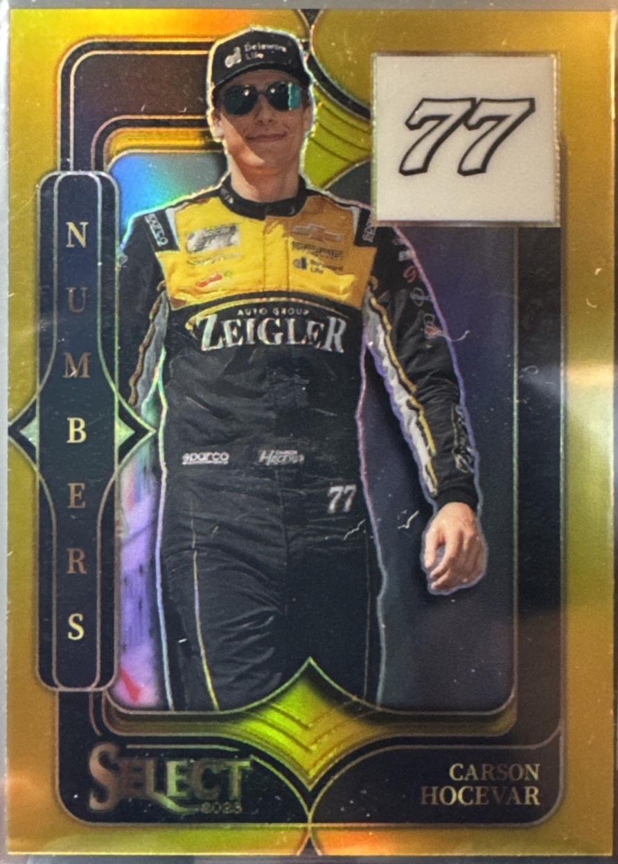 Carson Hocevar [Gold Prizm] #10