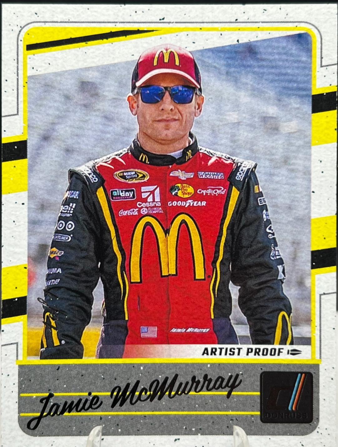 Jamie McMurray [Artist Proof Black] #109
