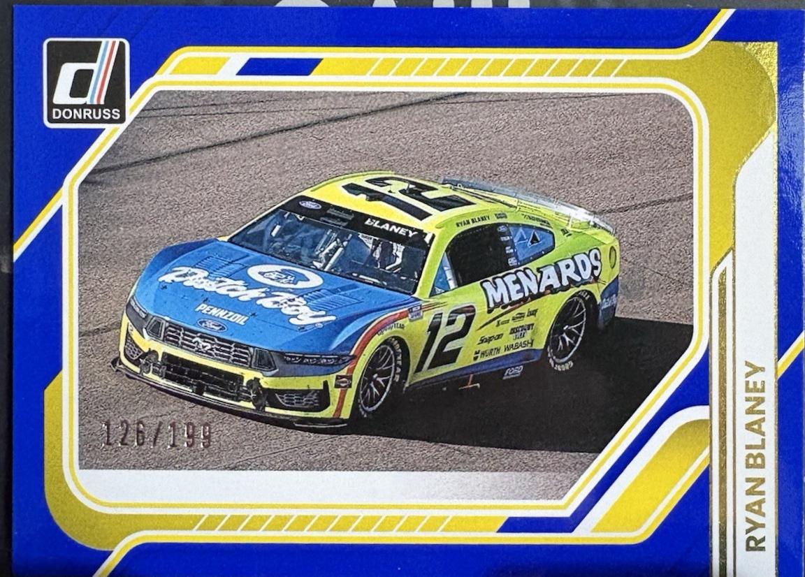 Ryan Blaney [Blue] #160